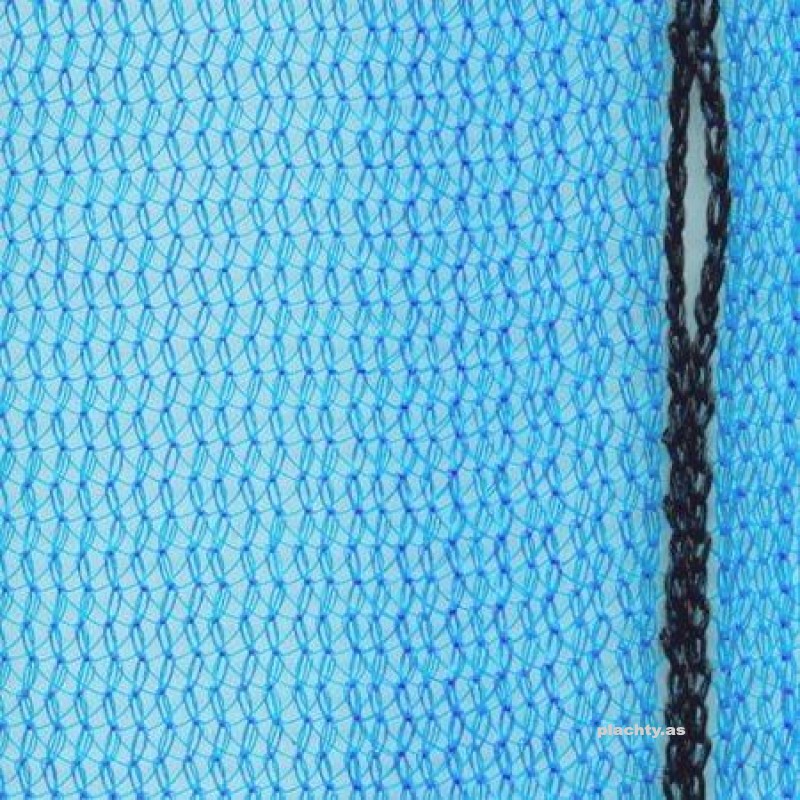 Image pro obrázek produktu Ochranná síť na lešení, 2,57mx50m, 70g/1m2, modrá