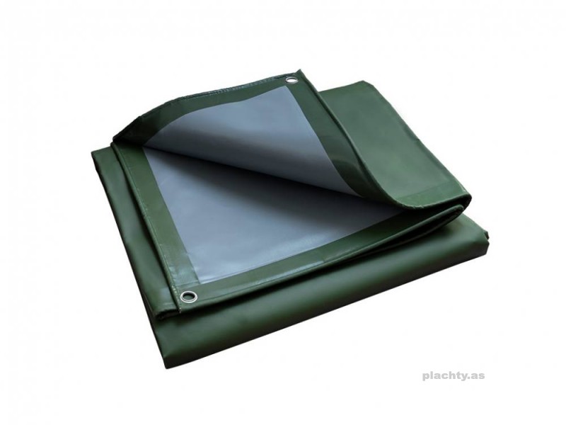 Plachty z PVC 550g/m2 3x4m zelená