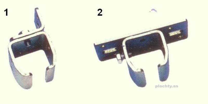Upevnění pro kolejnice na strop - profil 45