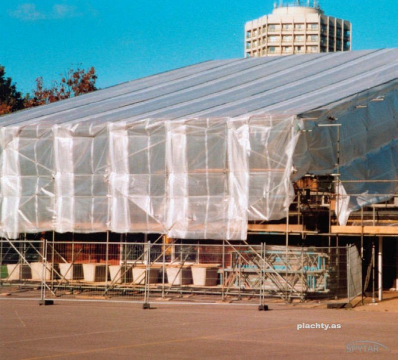 Fólie na lešení - 3,2x20m - 200gr/1m2
