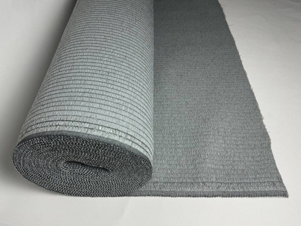 Stínící tkanina SuperPloteS 200g/m2, stínivost 100%, světle šedá - metráž, 1,8m