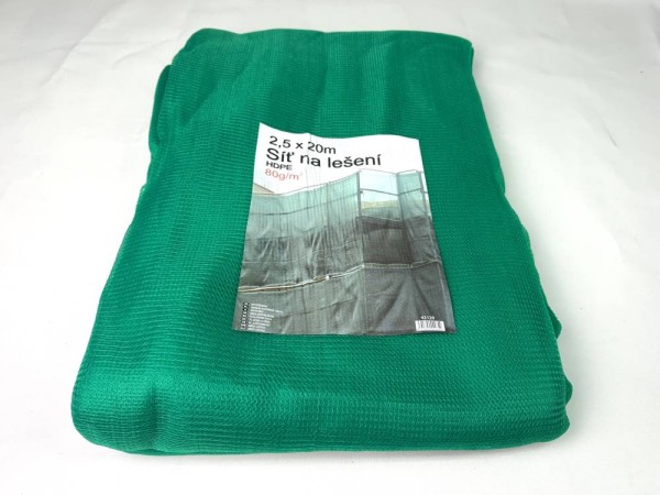 Ochranné sítě na lešení 80g/m², 2,57x20m
