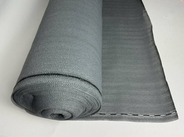 Stínící sítě PloteS, 180g/m², stínění 95% - barva tmavě šedá-metráž, 2,0m, Šedá tmavá, Běžný metr