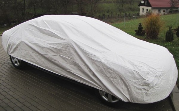 Mikel ochranná plachta na auto, typ MPV/SUV, z materiálu DuPont™ Tyvek®, 3XL - d534 x š196 x v153 cm