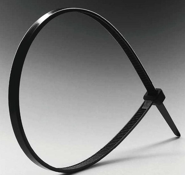Image pro obrázek produktu Plastové stahovací PÁSKY - 50 kusů - 4.8x300 mm - černá
