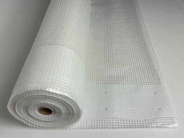 Image pro obrázek produktu Termoizolační fólie vhodná na lešení průsvitná - celá role 200g/1m², 2,00 x 45m