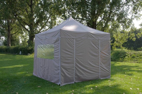 Mikel Nůžkový stan 3x3m - kompletní set, modrá, M serie 40HEX-AL